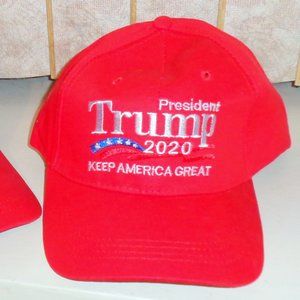 Three President Trump Caps - Keep America Great - Brand New!